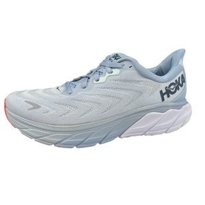 Hoka One One Arahi 6 Womens Size 9.5 Running Shoes Plein Air Blue Fog.